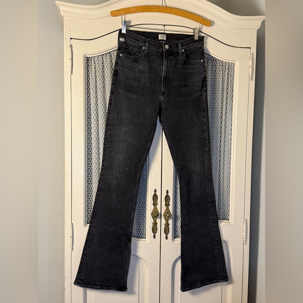 Citizens of Humanity Jeans Women's Size 28 Black Georgia High Rise Bootcut - Picture 5 of 11